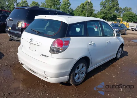 2005 Toyota Matrix Xr z USA, uszkodzony, nr VIN 2T1KR32E35C490083